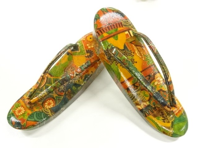 花模様草履（23センチ）